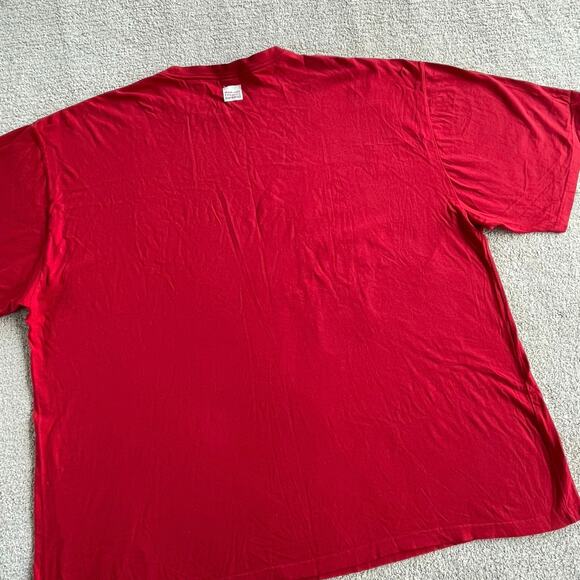 🔥VTG Marithe Francois Girbaud 4XL Boxing Glove Red Short Sleeve Graphic Shirt - Picture 5 of 14